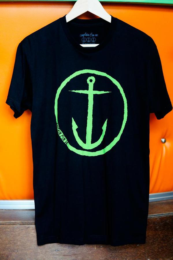 CAPTAIN FIN Co. ORIGINAL ANCHOR S/S Tee  M