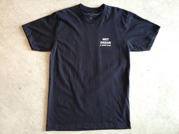 Tyler Warren『WET DREAM A SURF FILM Tee』 BLK S