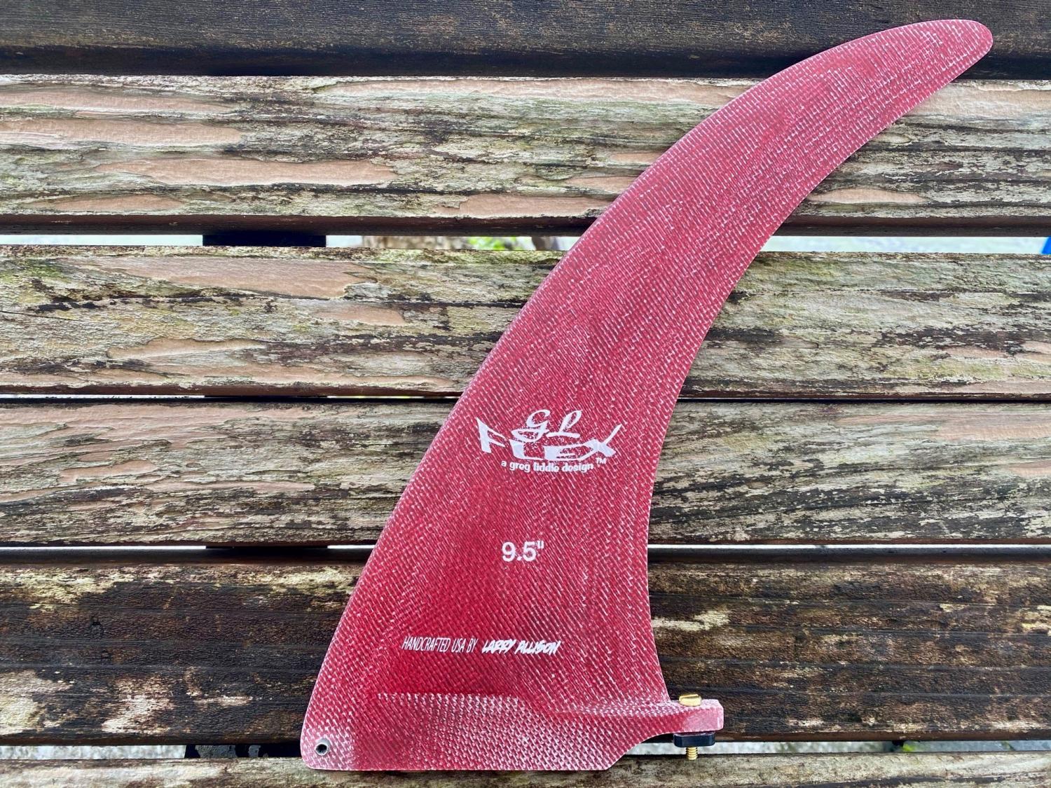 FIBRE GLAS FIN Greg Liddle Fins Narrow Volan 9.5