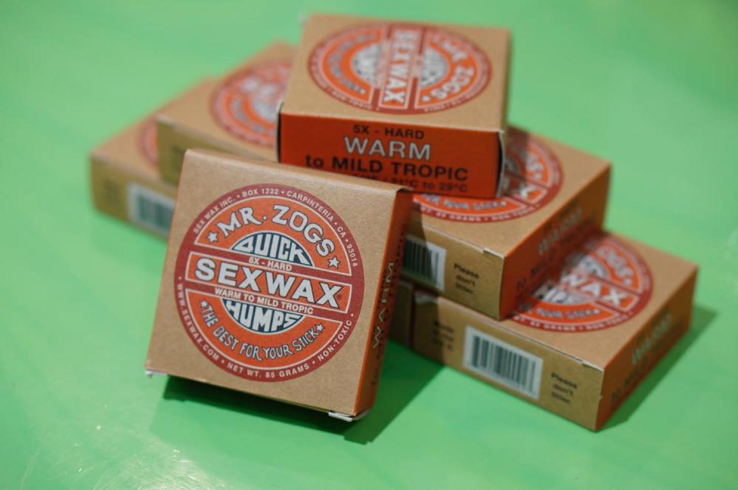 sex wax 5X RED LABEL WARM to MILD TROPIC