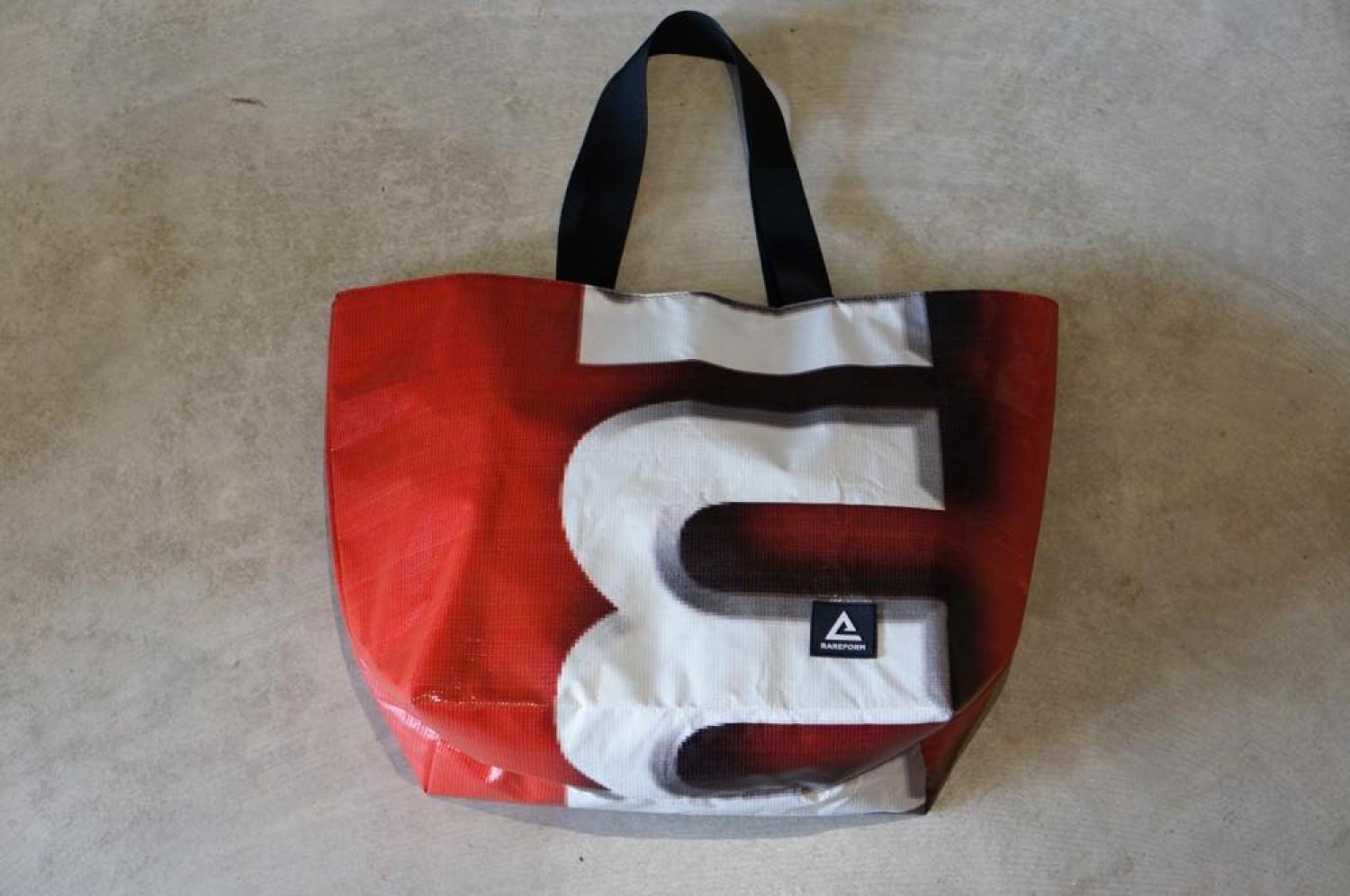 RARE FORM  BASIC TOTEBAG   RED