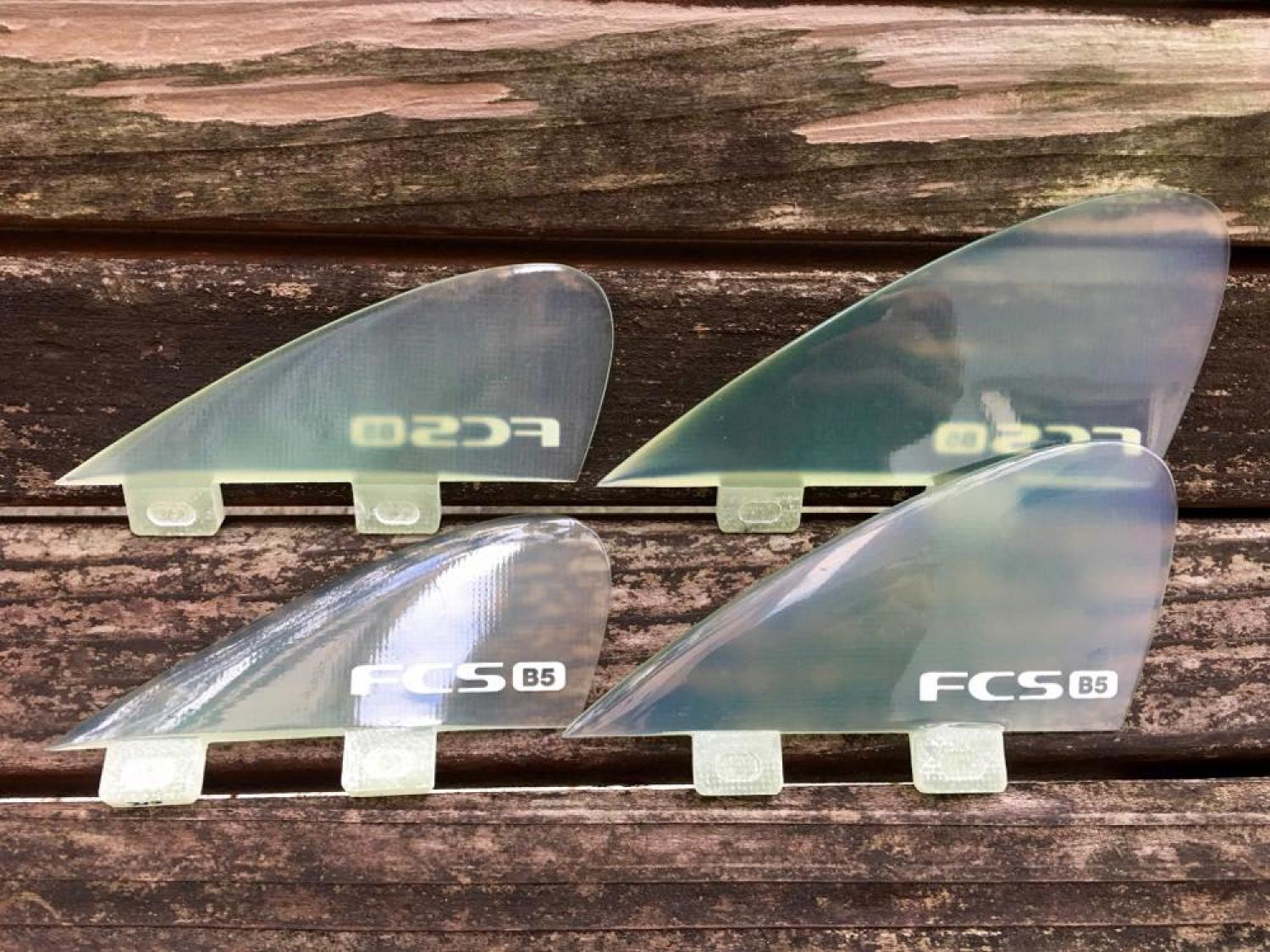 FCS B5 QUAD FIN SET