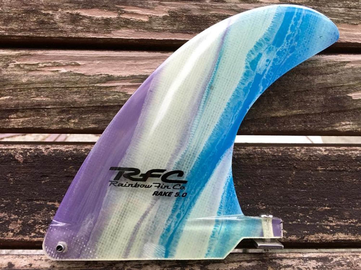 【Rainbow fin】Rake 5.0 Marble