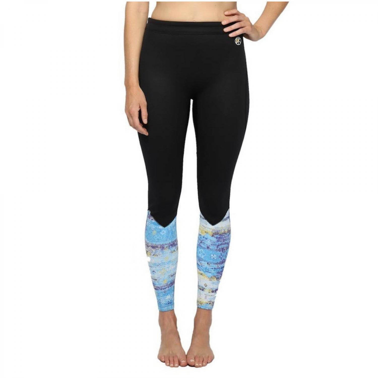 KASSIA + SURF  2MM REVERSIBLE SURF LEGGINGS  Sky Blue