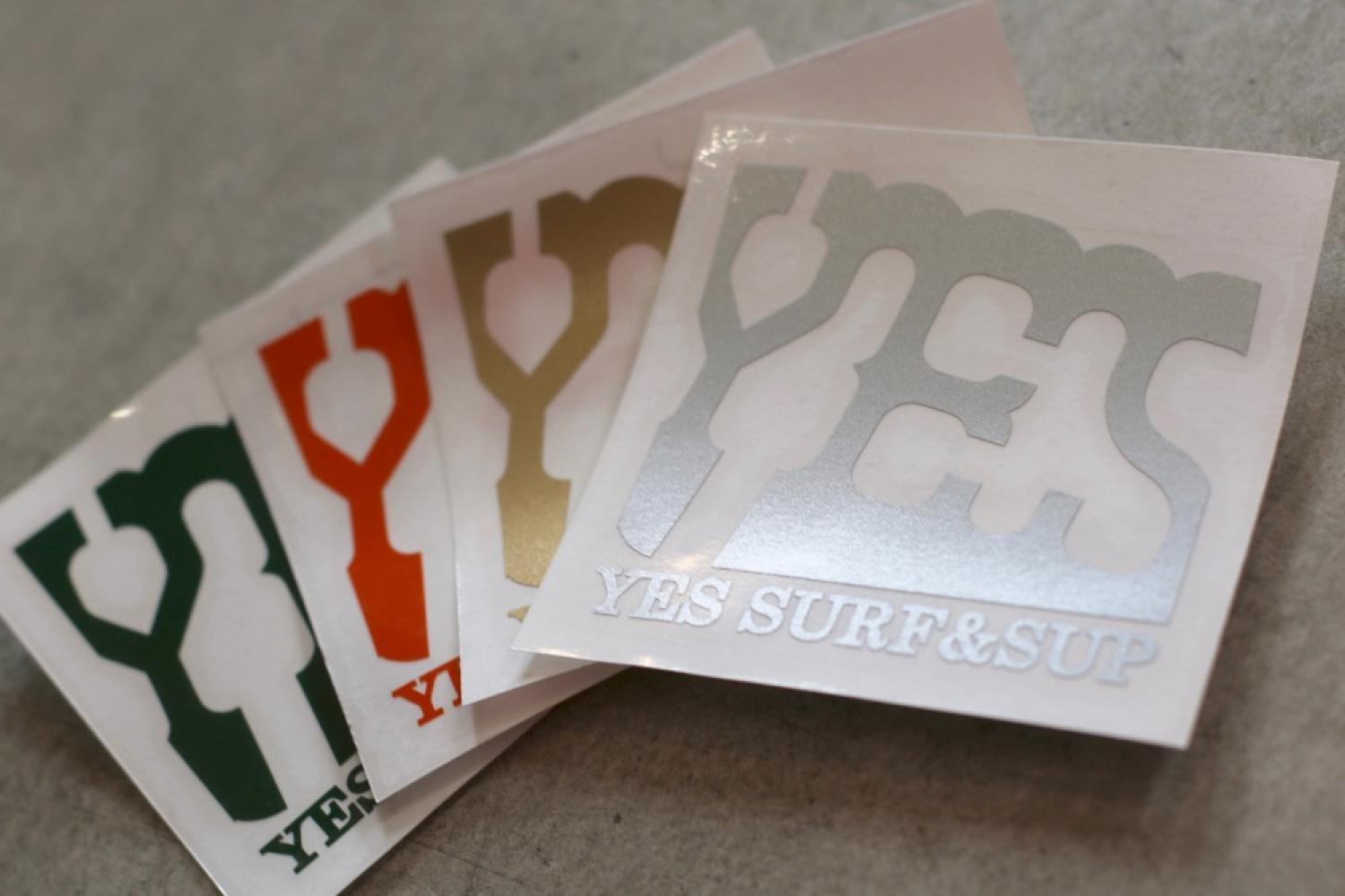 YES SURF&SUP LOGO　cuttingsticker