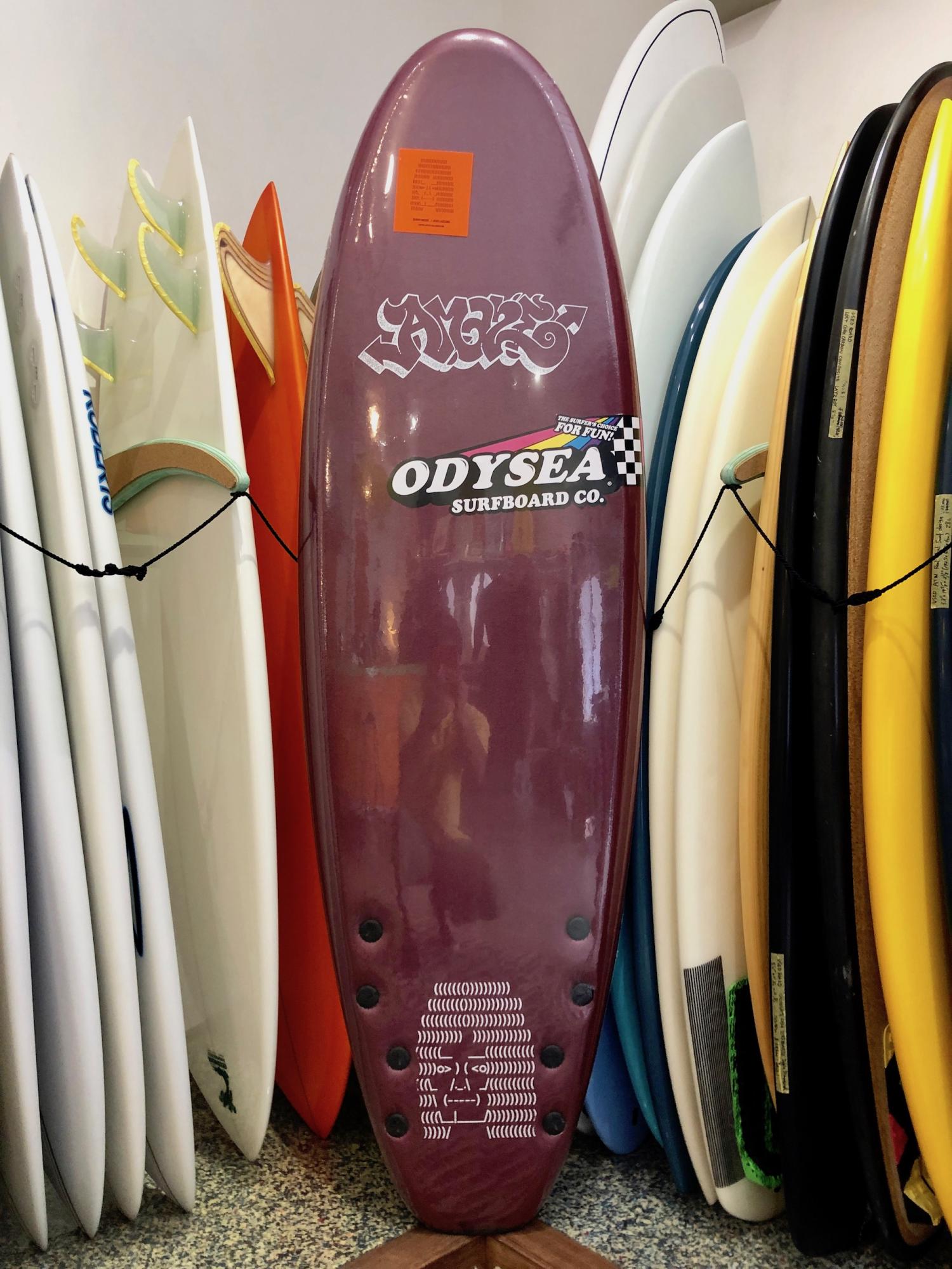 ODYSEA 6.0 Barry McGee and Josh Lazcano Quad Fin