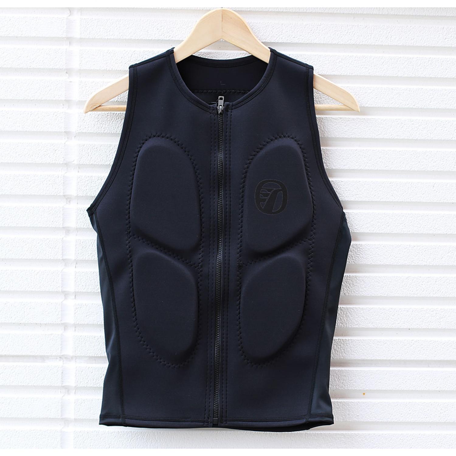 RINCON Water Support Vest Black Logo