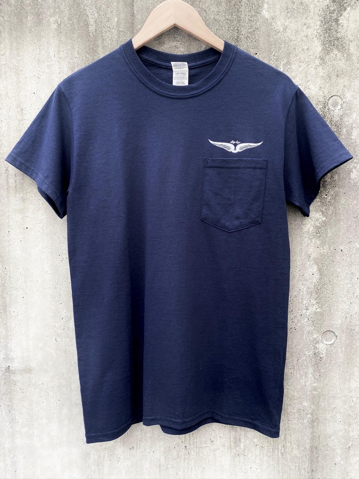 SKIP FRYE T-SHIRT NAVY