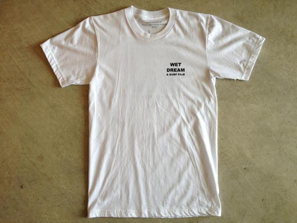 Tyler Warren『WET DREAM A SURF FILM Tee』 WHT S