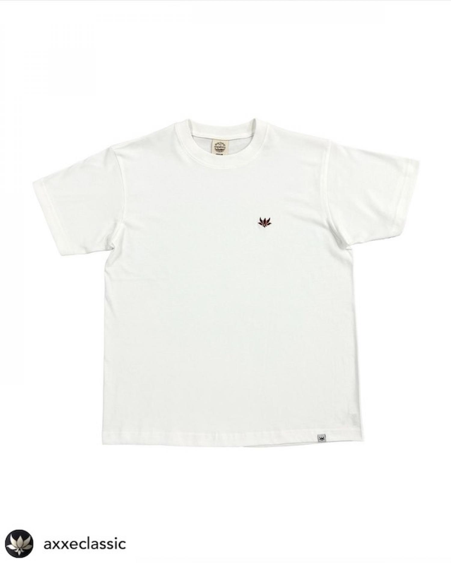 AXXE CLASSIC organic cotton T-shirt WHT