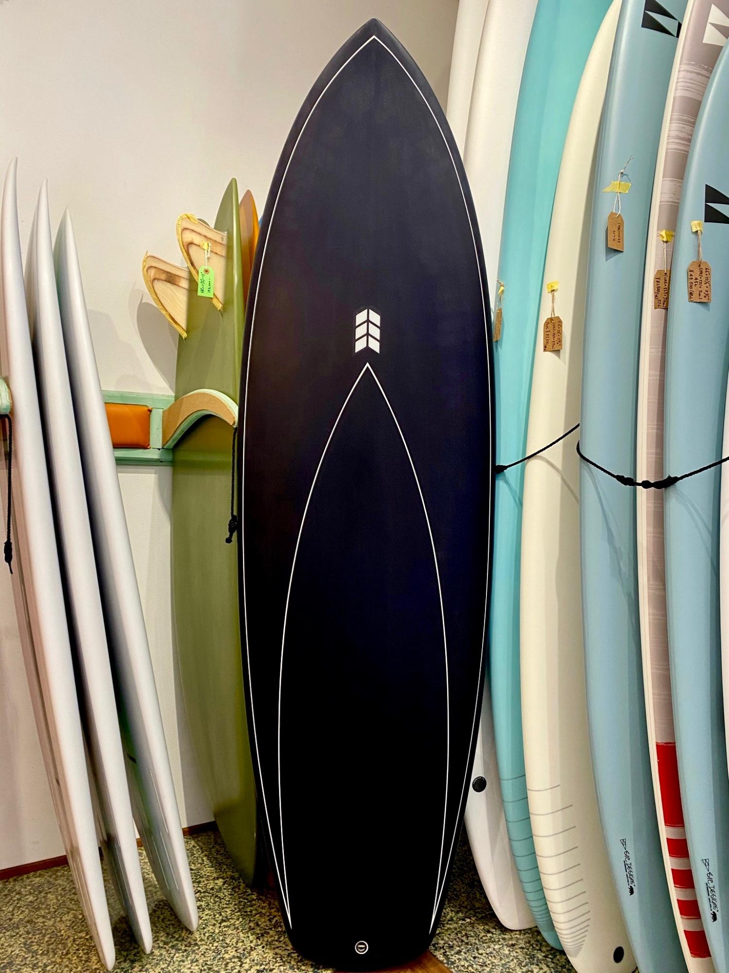 The Soap Box Derby Black 6.4  RYAN SAKAL SURFBOARDS