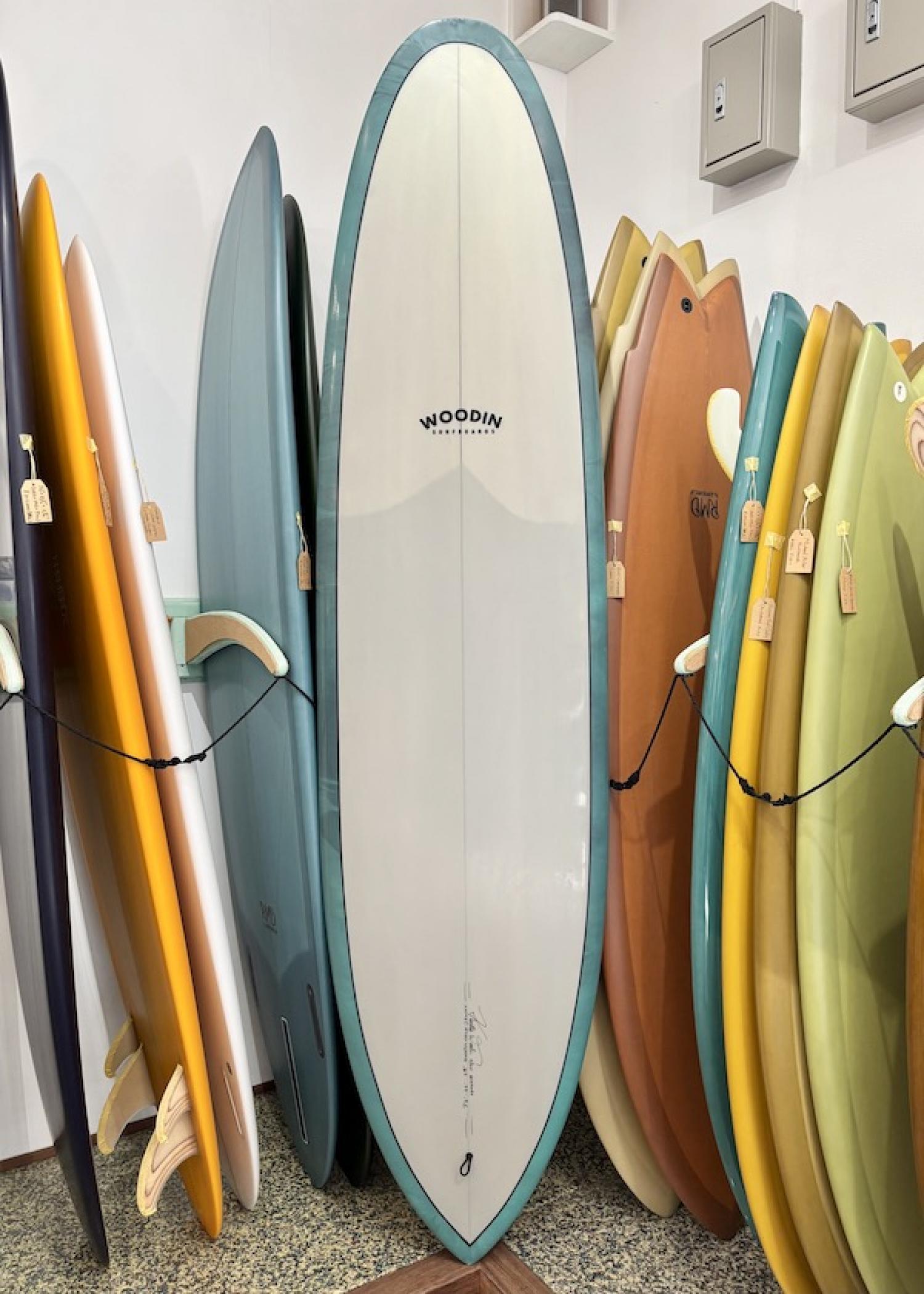 USED (Mindful Child model 7.6 abst WOODIN SURFBOARDS)