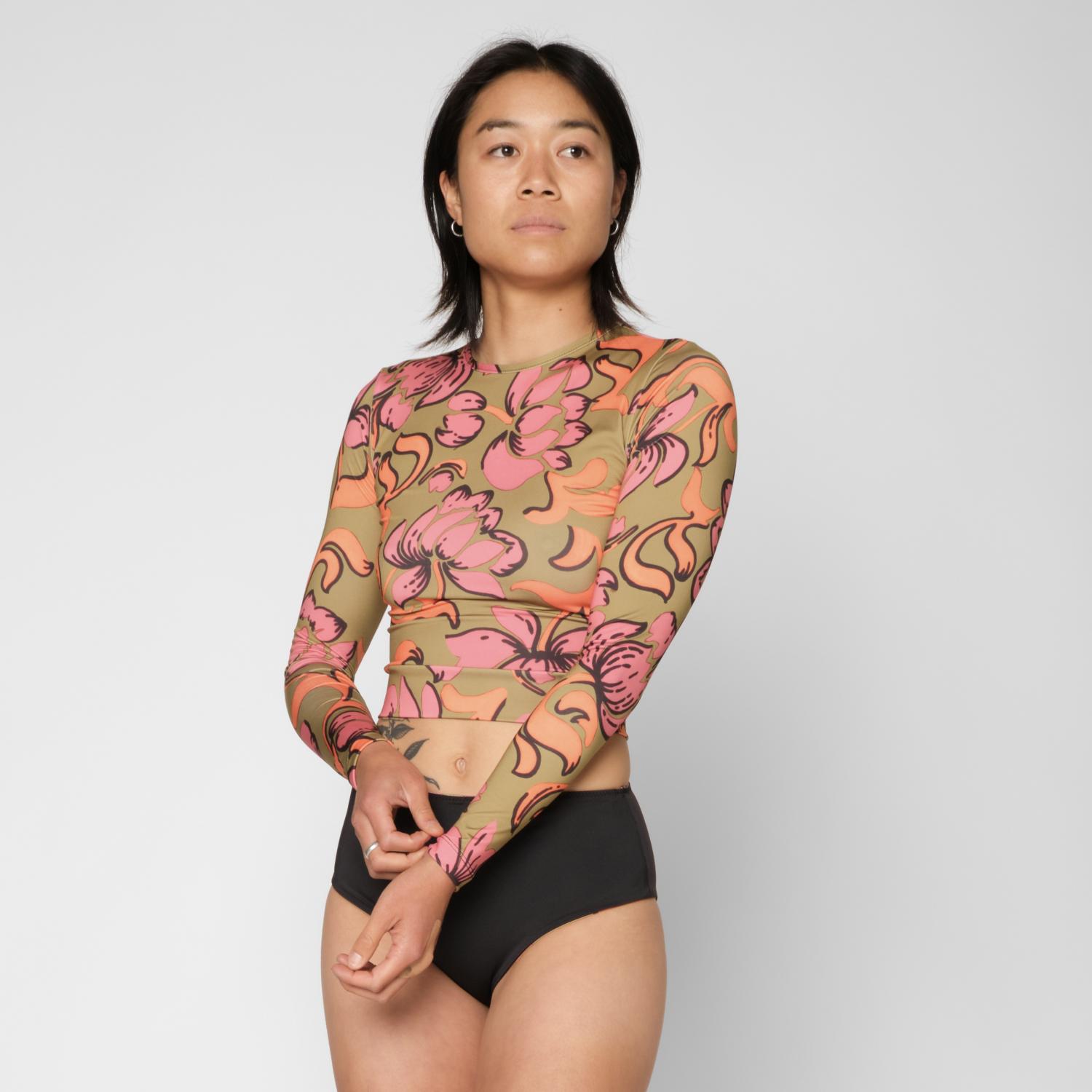 Seea Palomar Crop Top Rashguard  Freya