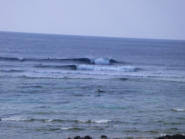 腰～胸　ファンウェーブ