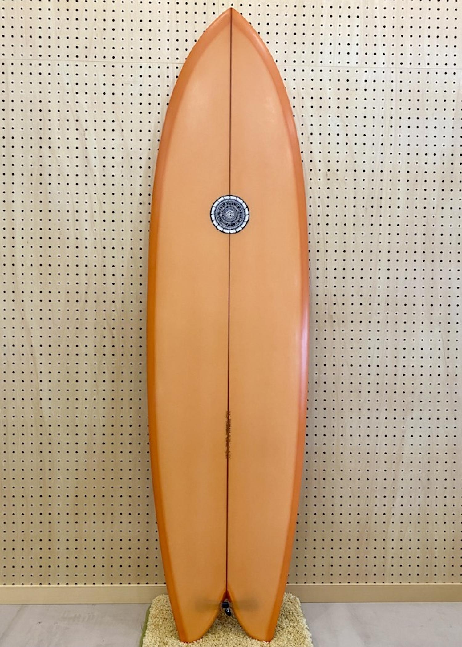 BEATER Original TWIN FIN 4.6 (54inch) Neon Pink|沖縄サーフィン 