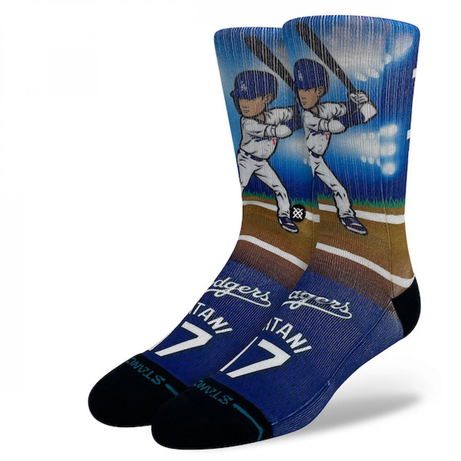 STANCE 大谷選手コラボ ソックス SHO TIME BLUE