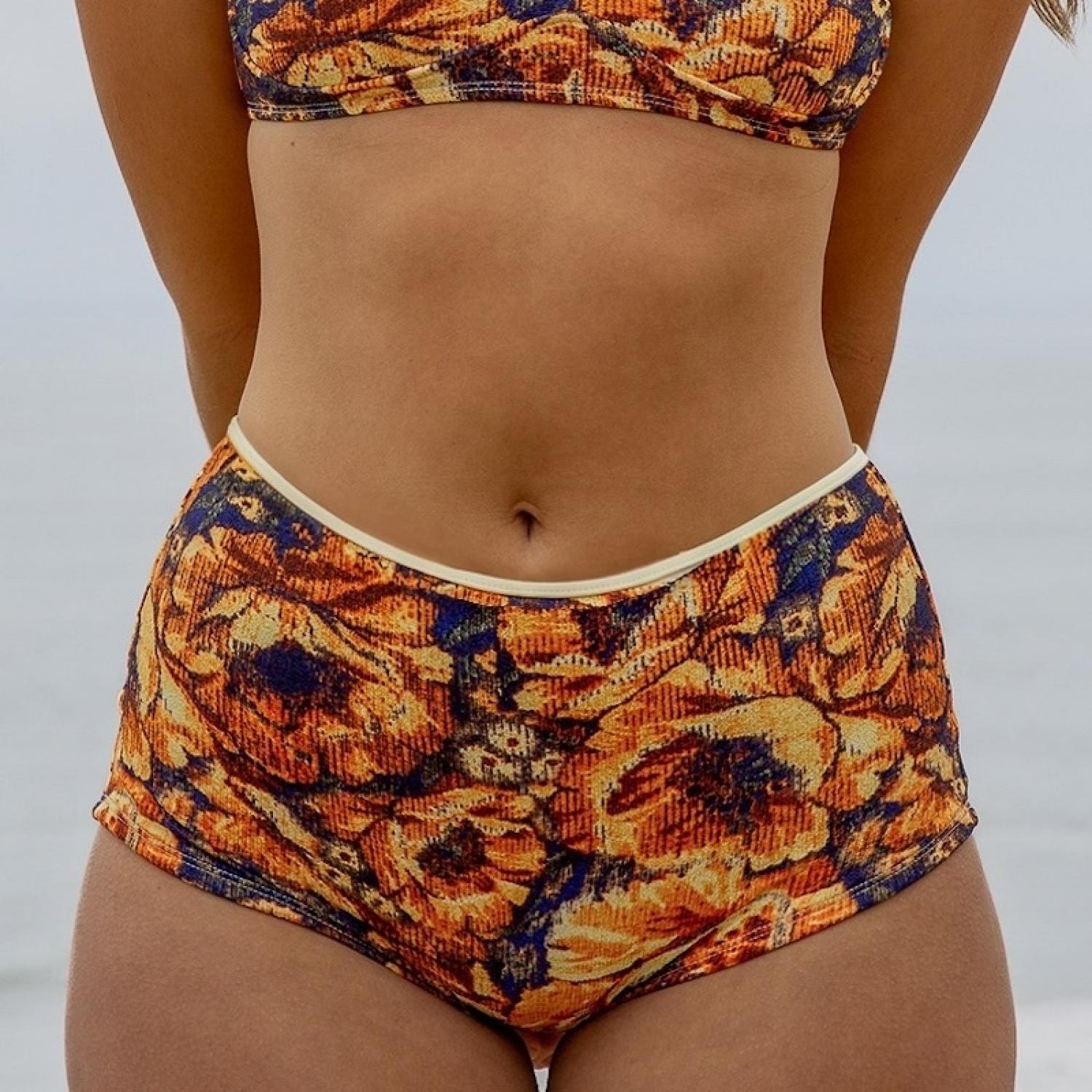 Seea Flor Bikini Bottom Poppy