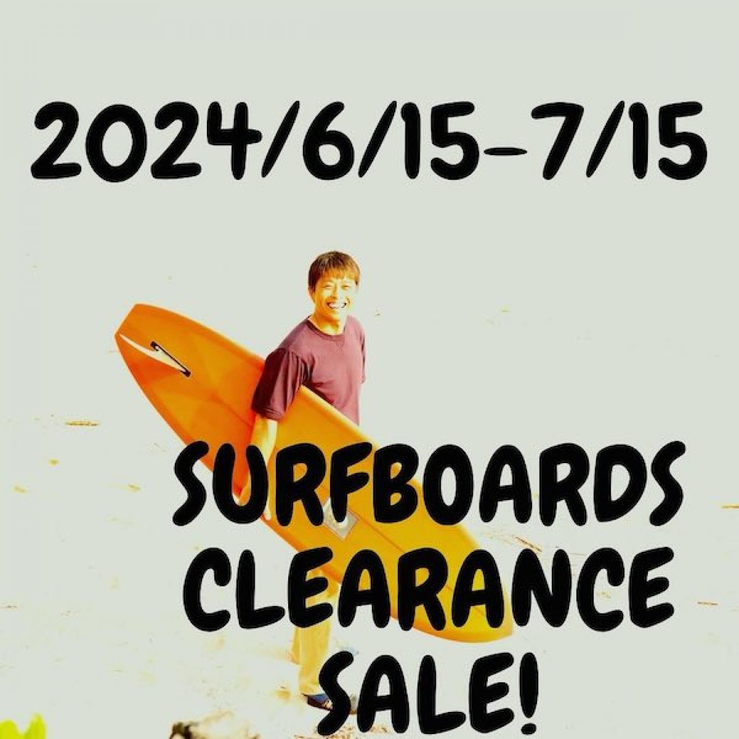 Surfboard/SUP board clearance sale now on