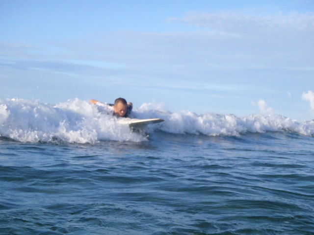 7月3日(日) サーフィンベーシッククラス(ロングボード)5回コース5回目