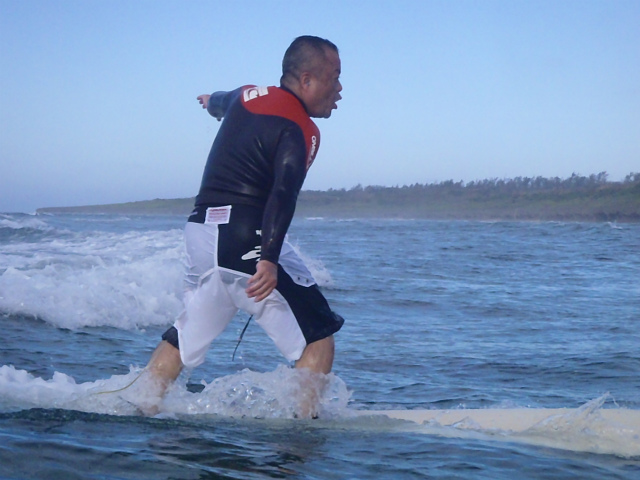 6月5日(日) サーフィンベーシッククラス(ロングボード)5回コース4回目