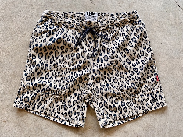 2024 [THE HARD MAN] Leopard easy shorts ベージュ|沖縄