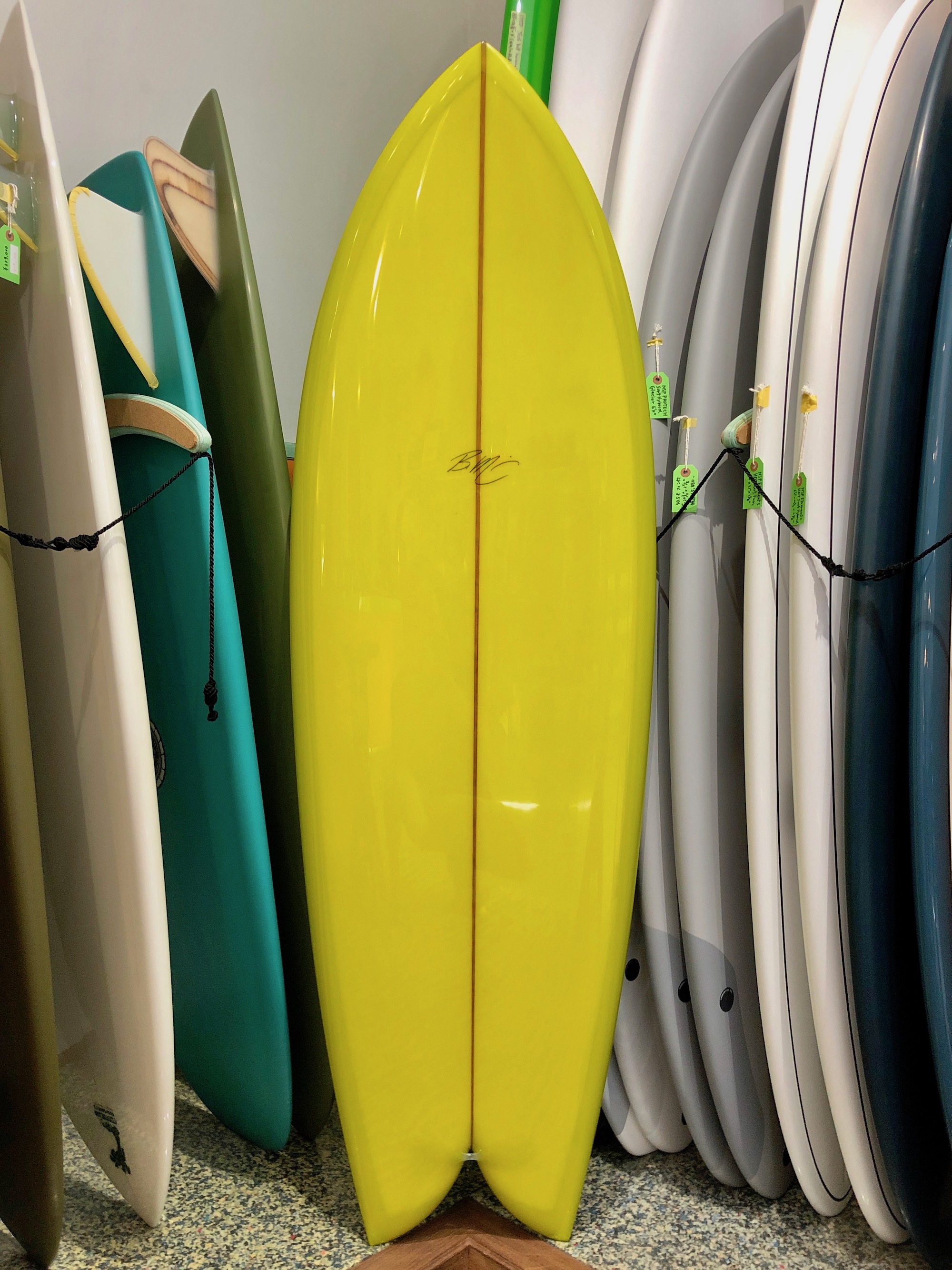 Mitsven Surfboards Keel Fish 5.10 フィッシュ