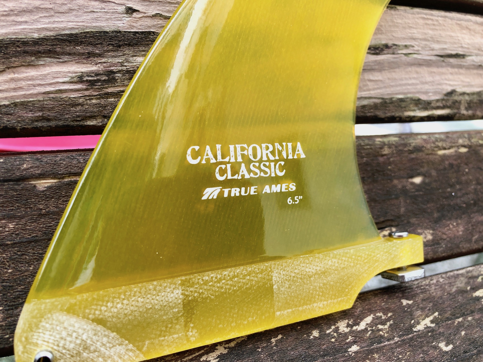 6.5 yellow CALIFORNIA CLASSIC 【TRUE AMES FIN】|Okinawa surf shop YES SURF