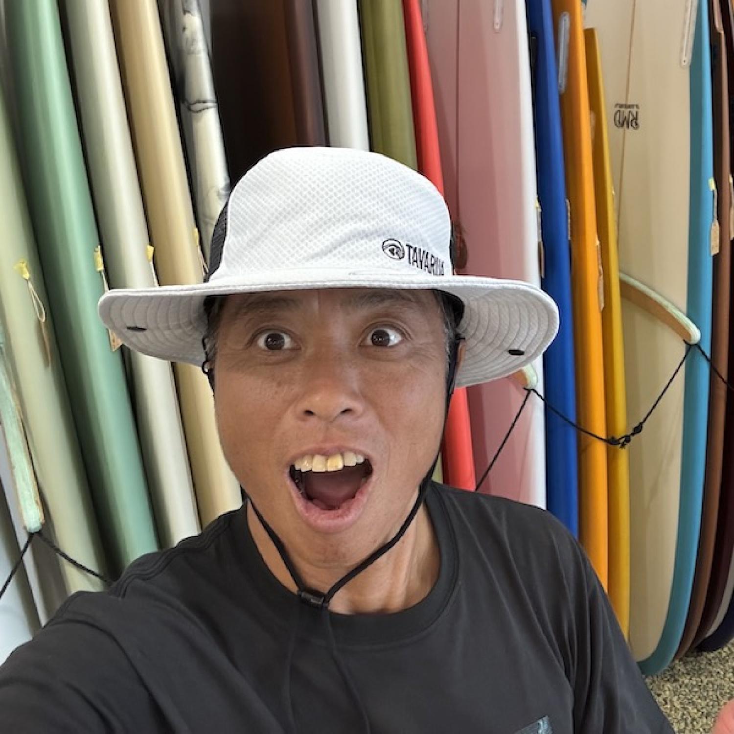 TAVARUA オールメッシュ サーフハット